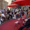 Incontro con i Poeti a Braccio in ottava rima in Piazza Carignano, Torino