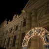 Le luci di OP in Piazza Carlo Alberto