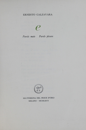 Frontespizio