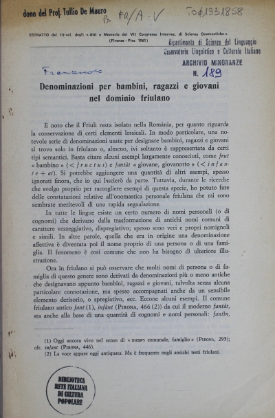 Prima pagina