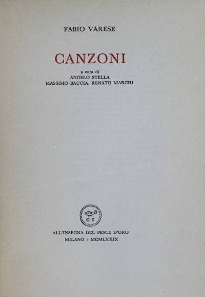 Frontespizio
