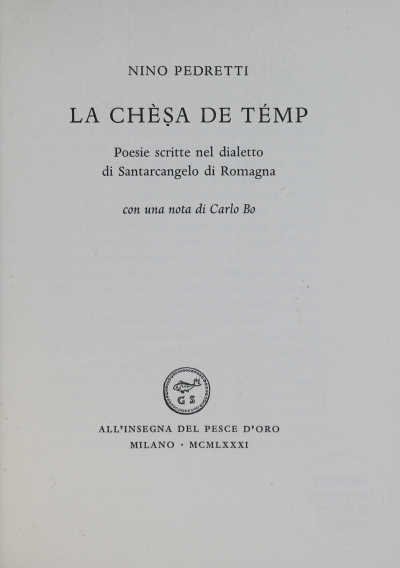 Frontespizio