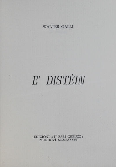 Frontespizio