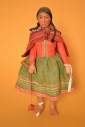 Bambola peruviana con fuso
